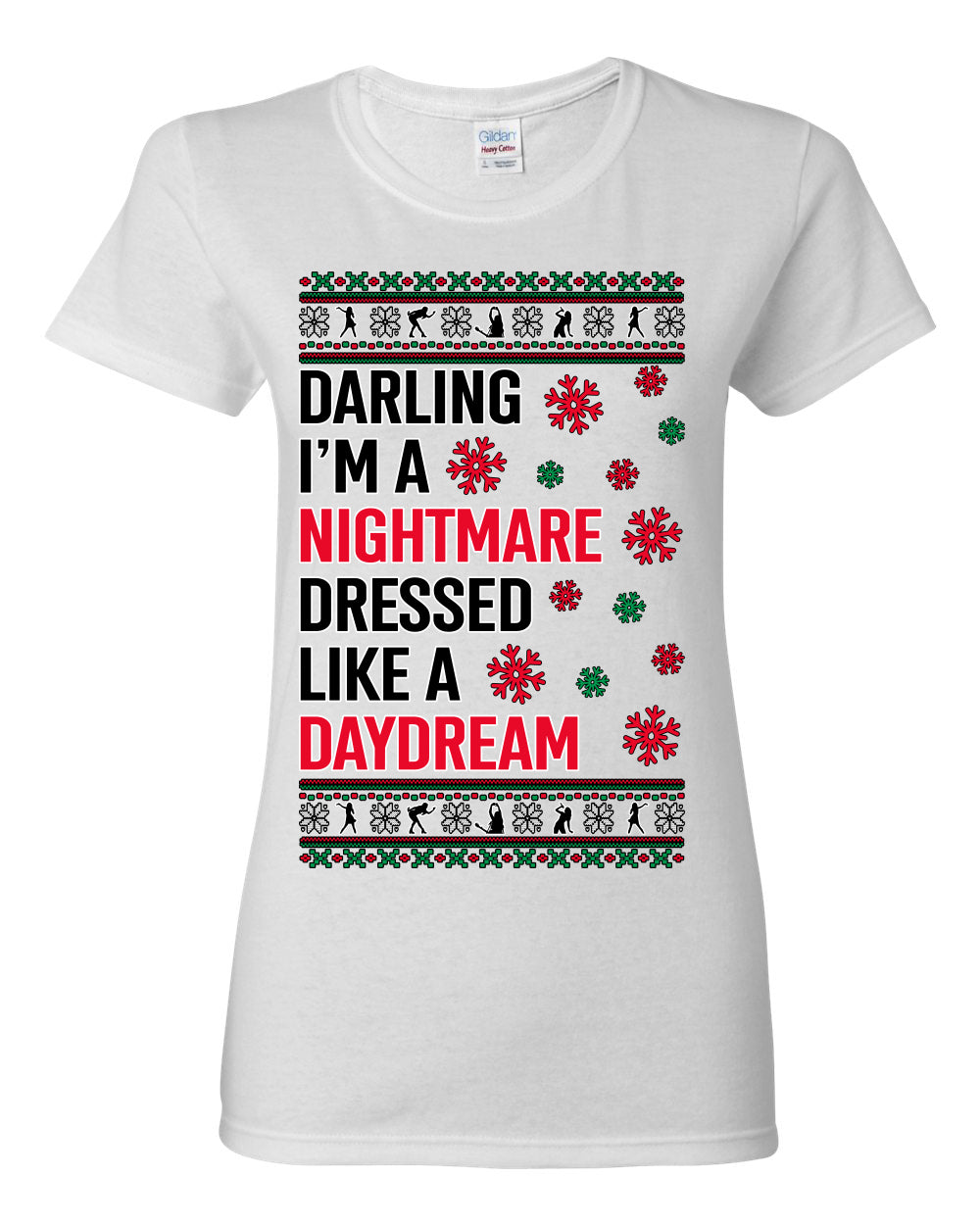 In My Era Movie Christmas Outfit  Ugly Christmas Sweater Womens Graphic T-Shirt