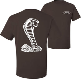 Wild Bobby Retro Ford Shelby Cobra Emblem Tee