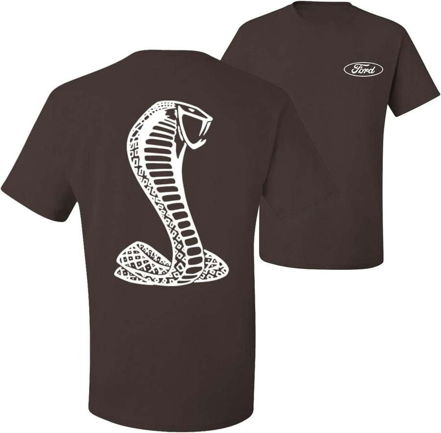 Wild Bobby Retro Ford Shelby Cobra Emblem Tee