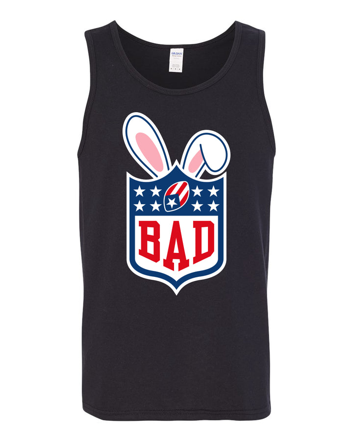 Bunny Bowl Football BAD Parody Sweater, Men Tank Top