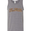Delaware  Camo Fill Orange Outline Sweater, Men Tank Top