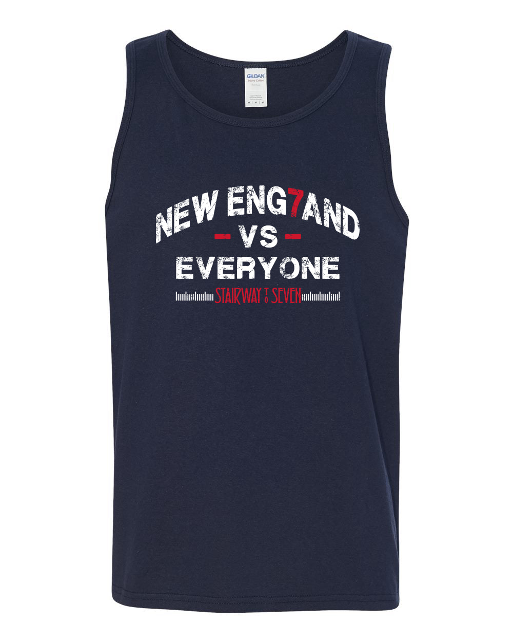 New England Fantasy Football Sports Fan Sweater, Men Tank Top
