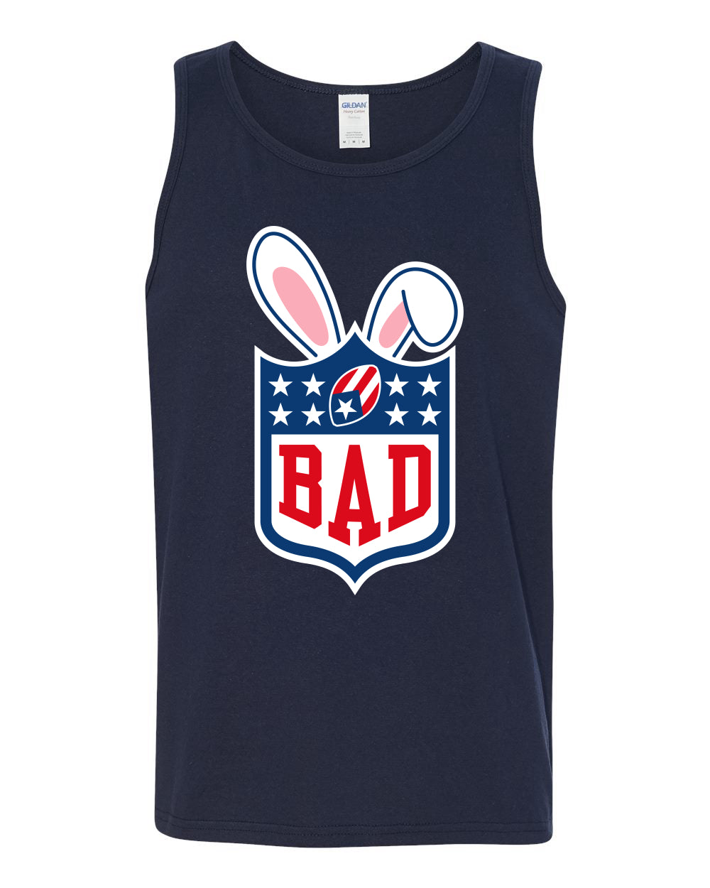 Bunny Bowl Football BAD Parody Sweater, Men Tank Top