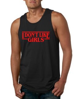 I Don't Like Girls Parody Sweater, Men Tank Top