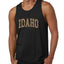 Idaho  Camo Fill Orange Outline Sweater, Men Tank Top