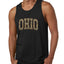 Ohio  Camo Fill Orange Outline Sweater, Men Tank Top