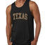 Texas  Camo Fill Orange Outline Sweater, Men Tank Top