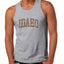 Idaho  Camo Fill Orange Outline Sweater, Men Tank Top
