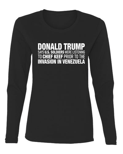 Viral Political Meme Shirt Sweater, Womens Graphic Long Sleeve T-Shirt