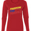 Freedom For Venezuelan Sweater, Womens Graphic Long Sleeve T-Shirt