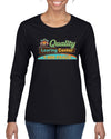 Quality Learing Center 1800-FRAUD Day Care Sweater, Womens Graphic Long Sleeve T-Shirt