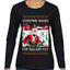 Overtime Hours Rich Men North of Richmond Ugly Christmas Sweater Womens Graphic Long Sleeve T-Shirt