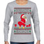 Borracho Pero Buen Muchacho Drunk But a Good Boy Funny Ugly Christmas Sweater Womens Graphic Long Sleeve T-Shirt