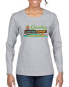Quality Learing Center 1800-FRAUD Day Care Sweater, Womens Graphic Long Sleeve T-Shirt