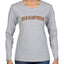 New Hampshire  Camo Fill Orange Outline Sweater, Womens Graphic Long Sleeve T-Shirt