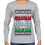 All I Want For Christmas Is Peace on Earth  Ugly Christmas Sweater Womens Graphic Long Sleeve T-Shirt