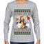 Gonna Party Like It's My Birthday Jesus Ugly Christmas Sweater Womens Graphic Long Sleeve T-Shirt
