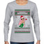 Christmas Karol Santa's Favorite Bichota Ugly Christmas Sweater Womens Graphic Long Sleeve T-Shirt