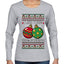 Big and Bobbing, Funny Ugly Christmas Sweater Womens Graphic Long Sleeve T-Shirt