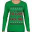 It's Beginning to Look a Lot Like F This Clean Funny Ugly Christmas Sweater Womens Graphic Long Sleeve T-Shirt