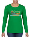 Quality Learing Center 1800-FRAUD Day Care Sweater, Womens Graphic Long Sleeve T-Shirt