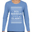 You Serious Clark Christmas Vacation Movie Ugly Christmas Sweater Womens Graphic Long Sleeve T-Shirt