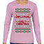 Due to Inflation This is My Ugly Christmas Sweater | Funny Ugly Christmas Sweater Womens Graphic Long Sleeve T-Shirt