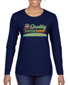 Quality Learing Center 1800-FRAUD Day Care Sweater, Womens Graphic Long Sleeve T-Shirt