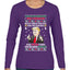 Trump This is the Greatest Ugly Christmas Sweater Womens Graphic Long Sleeve T-Shirt
