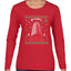 Nakatomi Plaza Christmas Party 1988 Ugly Christmas Sweater Womens Graphic Long Sleeve T-Shirt