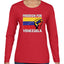 Freedom For Venezuelan Raised Fist Sweater, Womens Graphic Long Sleeve T-Shirt