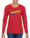 Freedom For Venezuelan Sweater, Womens Graphic Long Sleeve T-Shirt