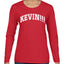 Vintage Movie Quote KEVIN!!! Christmas Womens Graphic Long Sleeve T-Shirt