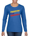 Freedom For Venezuelan Sweater, Womens Graphic Long Sleeve T-Shirt