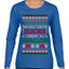 This Ugly Sweater Sucks But I Swallow Ugly Christmas Sweater Womens Graphic Long Sleeve T-Shirt