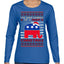 I'm Dreaming Of A Right Christmas Republican GOP  Ugly Christmas Sweater Womens Graphic Long Sleeve T-Shirt