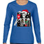 When You're Dead Inside But It's Christmas Christmas Womens Graphic Long Sleeve T-Shirt
