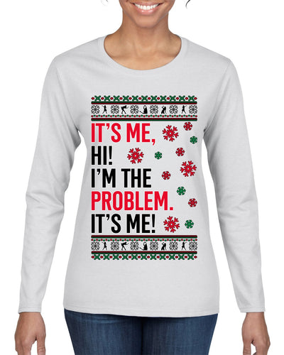 In My Era Movie Christmas Outfit  Ugly Christmas Sweater Womens Graphic Long Sleeve T-Shirt