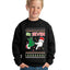 6 7 Christmas Hands Ugly Christmas Sweater For Kids | Unisex Boys Girls Crewneck Graphic Sweatshirt