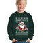 Santa Says 6 7 Meme Ugly Christmas Sweater For Kids | Unisex Boys Girls Crewneck Graphic Sweatshirt