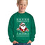 Santa Says 6 7 Meme Ugly Christmas Sweater For Kids | Unisex Boys Girls Crewneck Graphic Sweatshirt