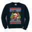 Merry Swiftmas Ugly Christmas Sweater Unisex Boys Girls Crewneck Graphic Sweatshirt