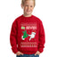 6 7 Christmas Hands Ugly Christmas Sweater For Kids | Unisex Boys Girls Crewneck Graphic Sweatshirt