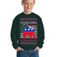 I'm Dreaming Of A Right Christmas Republican GOP  Ugly Christmas Sweater Unisex Boys Girls Crewneck Graphic Sweatshirt