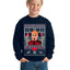 Kevin Home alone Kid Ugly Christmas Sweater Unisex Boys Girls Crewneck Graphic Sweatshirt