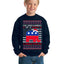 I'm Dreaming Of A Right Christmas Republican GOP  Ugly Christmas Sweater Unisex Boys Girls Crewneck Graphic Sweatshirt