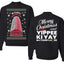 Nakatomi Plaza Christmas Party 1988 Ugly Christmas Front and Back Sweater Unisex Crewneck Sweatshirt