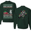 Christmas Vacation Merry Christmas Shitter's Full Ugly Christmas Front and Back Sweater Unisex Crewneck Sweatshirt