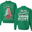 Nakatomi Plaza Christmas Party 1988 Ugly Christmas Front and Back Sweater Unisex Crewneck Sweatshirt