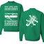 Family Vacation Cousin Eddie's RV Maintenance Ugly Christmas Front and Back Sweater Unisex Crewneck Sweatshirt